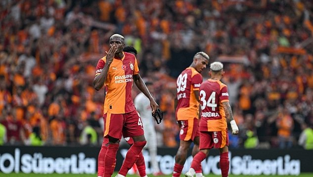 Trendyol Süper Lig'in 4. haftasında Galatasaray evinde Çaykur Rizespor'u 3-1'lik