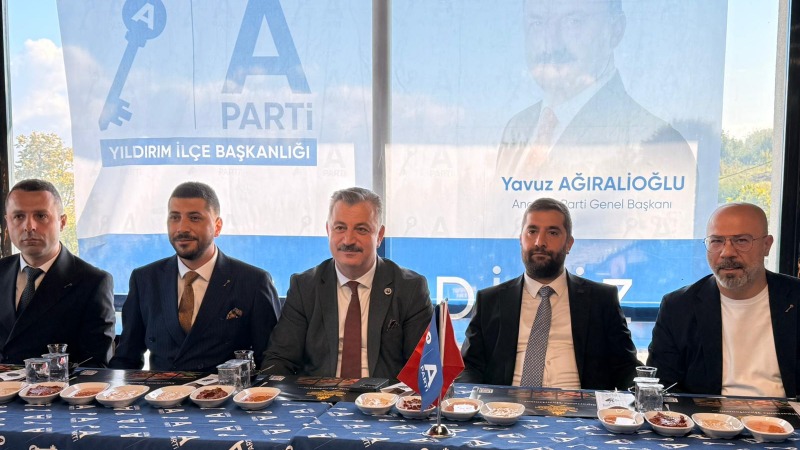 Anahtar Parti Yıldırım İlçe Başkanlığı’ndan muhtarlara, STK’lara ve kamuoyuna net