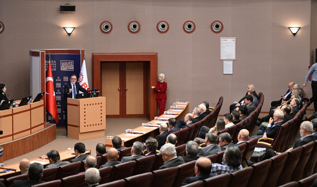 Bursa Ticaret ve Sanayi Odası’nın (BTSO) 2026 yılının ilk Meclis
