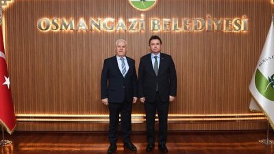 Osmangazi Belediye Başkanı Erkan Aydın, Bursa Büyükşehir Belediye Başkanı Mustafa