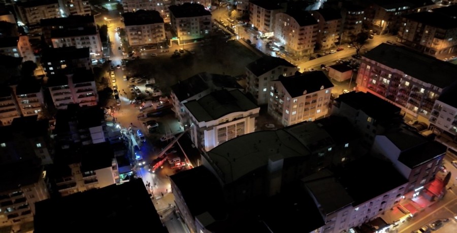 Bursa'nın Nilüfer ilçesine bağlı Görükle mahallesinde bulunan bir otelde aniden