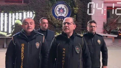 İstanbul Emniyet Müdürü Selami Yıldız, uyuşturucu tacirlerine yönelik Türkiye'de ilk