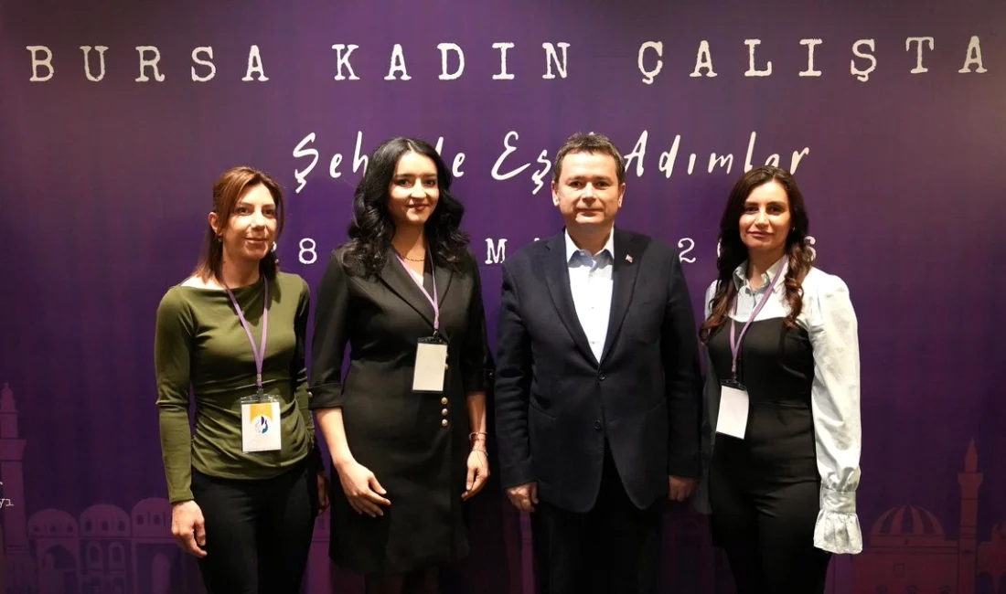 Osmangazi Belediyesi ev sahipliğinde düzenlenen "Şehirde Eşit Adımlar: Bursa Kadın