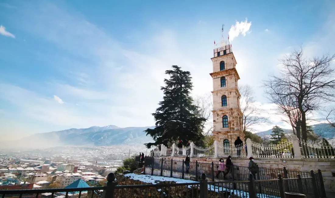 Bursa ilkbahara 1 Mart itibari ile güneşli bir hava ile