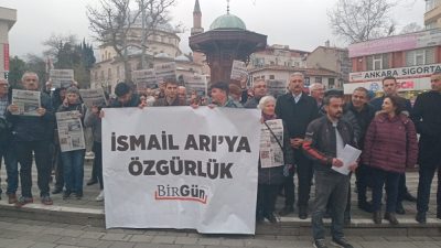 BirGün muhabiri İsmail Arı'nın "halkı yanıltıcı bilgiyi alenen yayma" suçlamasıyla