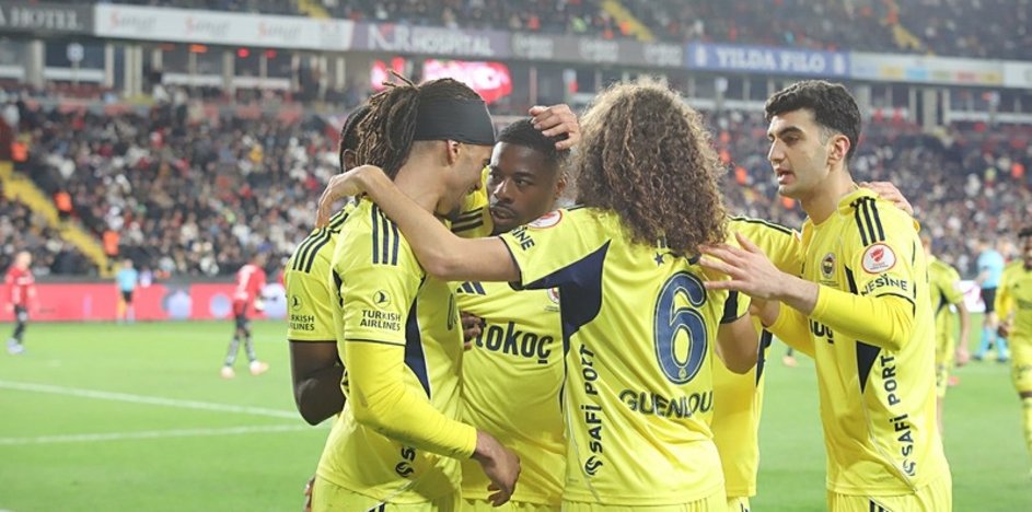 Ziraat Türkiye Kupası C Grubu son hafta maçında Fenerbahçe, Gaziantep