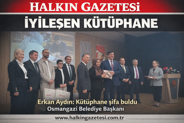 Kütüphane Haftası kapsamında Bursa’da düzenlenen programda konuşan yetkililer, kitap ve