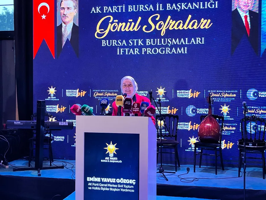 AK Parti Bursa İl Başkanlığı tarafından düzenlenen "Bursa STK Buluşmaları