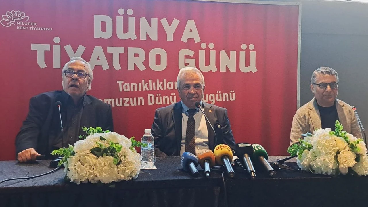 Nilüfer Kent Tiyatrosu'nun Dünya Tiyatro Günü kapsamında düzenlediği "Tanıklıklar: Tiyatromuzun