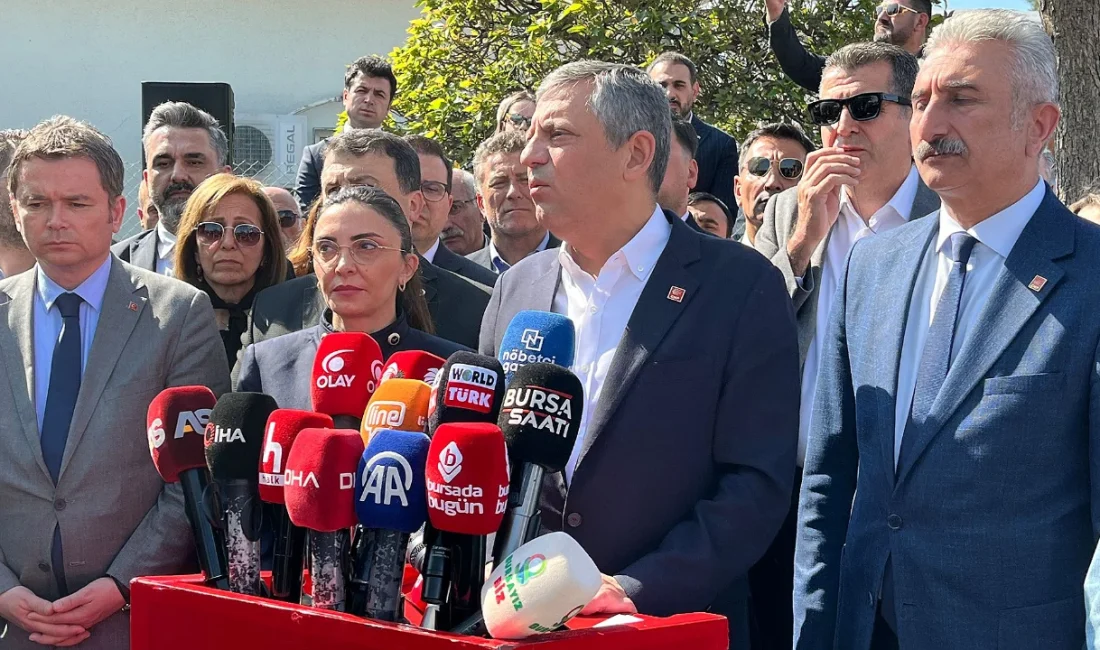 Cumhuriyet Halk Partisi (CHP) Genel Başkanı Özgür Özel, Bursa H