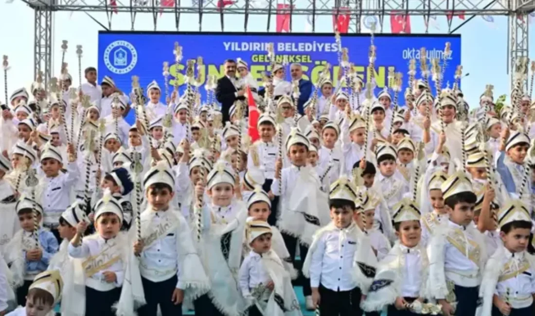 Yıldırım Belediyesi, sosyal belediyecilik çalışmaları kapsamında ücretsiz sünnet hizmeti için