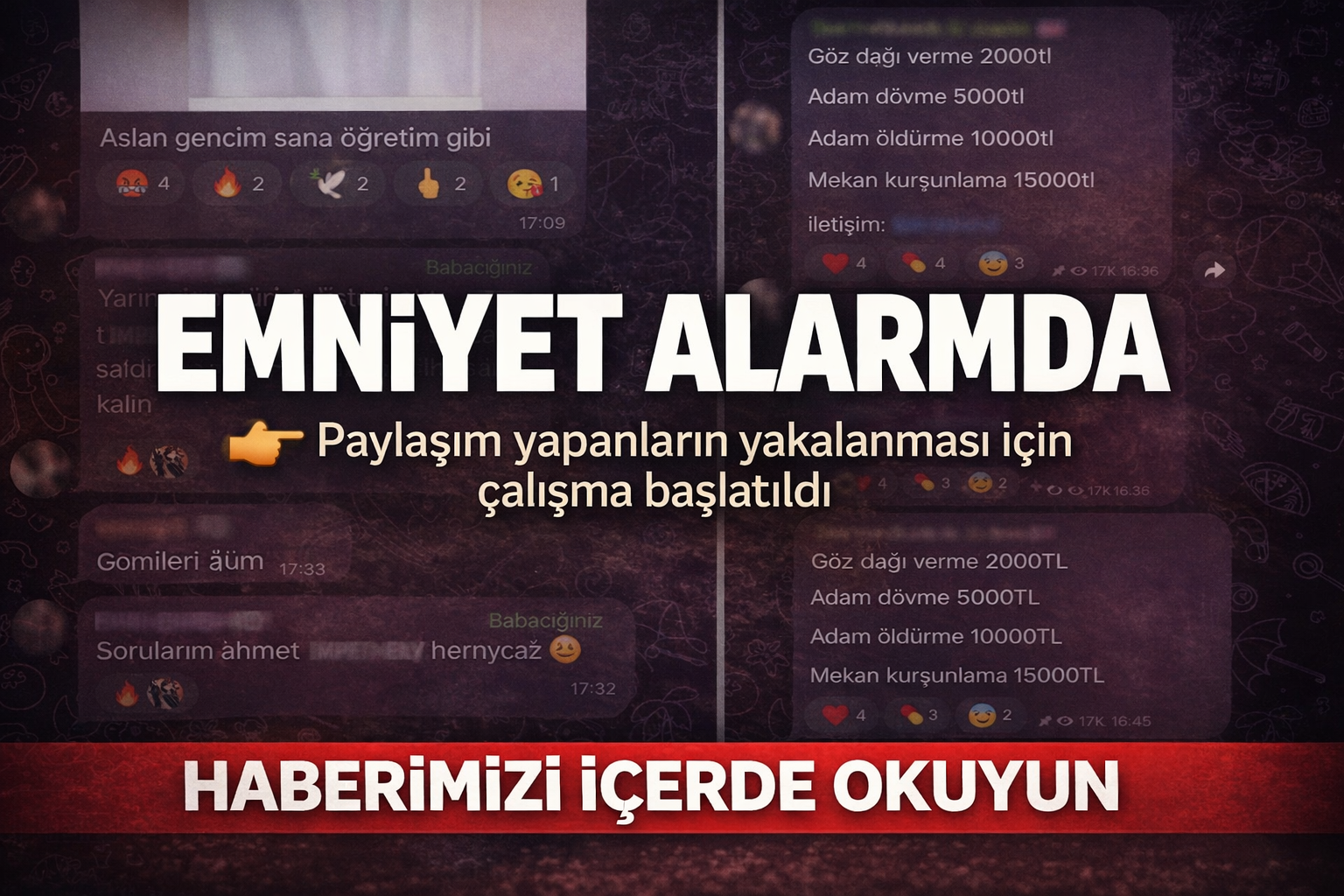 Kahramanmaraş ve Şanlıurfa’da yaşanan okul saldırılarının ardından sosyal medyada ortaya