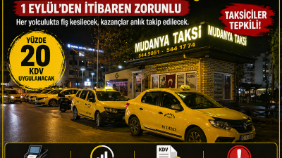 Taksilere 1 Eylül'den itibaren fiş kesen taksimetreler konulacak. Böylelikle taksicilerden