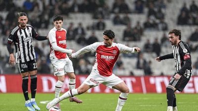 Trendyol Süper Lig 31. hafta maçında Beşiktaş sahasında Mısırlı.com.tr Fatih