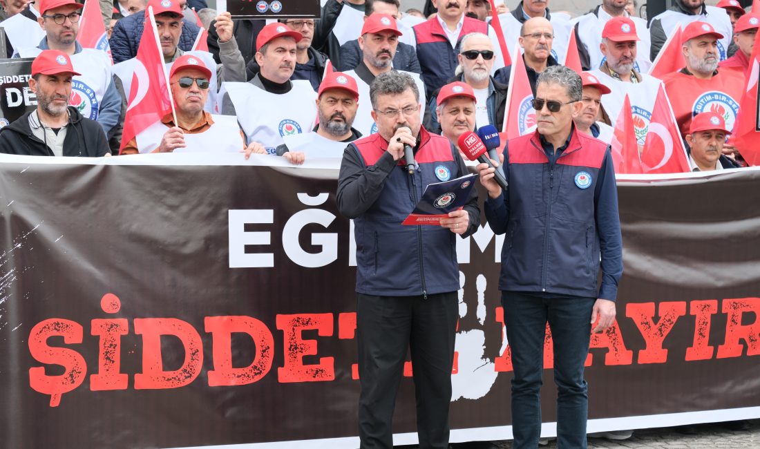 Siverek ve Kahramanmaraş’ta yaşanan okul saldırıları sonrası Bursa’da eğitimciler tepki