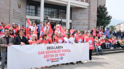 Eğitim-İş, yaşanan son saldırı sonrası okullarda güvenlik önlemlerinin artırılması çağrısında