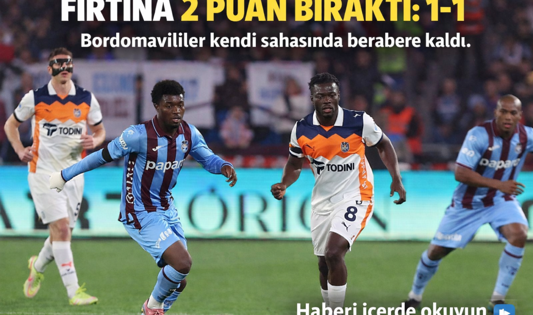Trendyol Süper Lig'de heyecan devam ediyor. Ligin 30. haftasında Trabzonspor