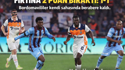 Trendyol Süper Lig'de heyecan devam ediyor. Ligin 30. haftasında Trabzonspor