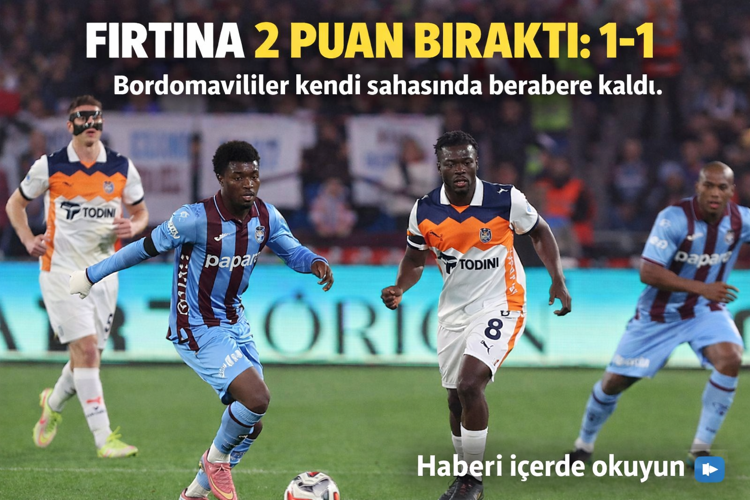 Trendyol Süper Lig'de heyecan devam ediyor. Ligin 30. haftasında Trabzonspor