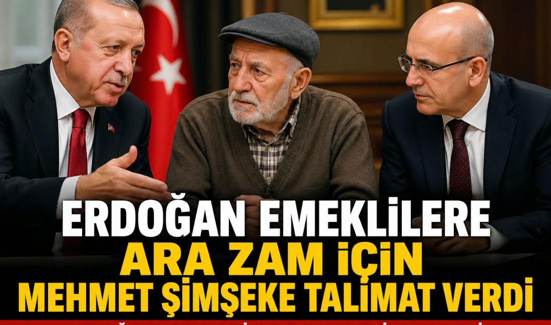 Recep Tayyip Erdoğan, emeklilerin alım gücünü artırmaya yönelik ara zam