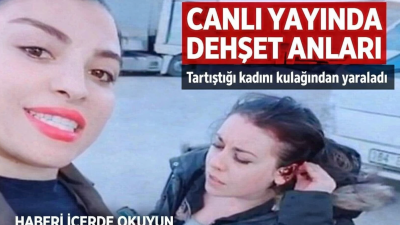 Osmangazi’de ‘Karagül’ lakaplı fenomen, tartıştığı kadını kulağından yaraladı. Saldırı anları