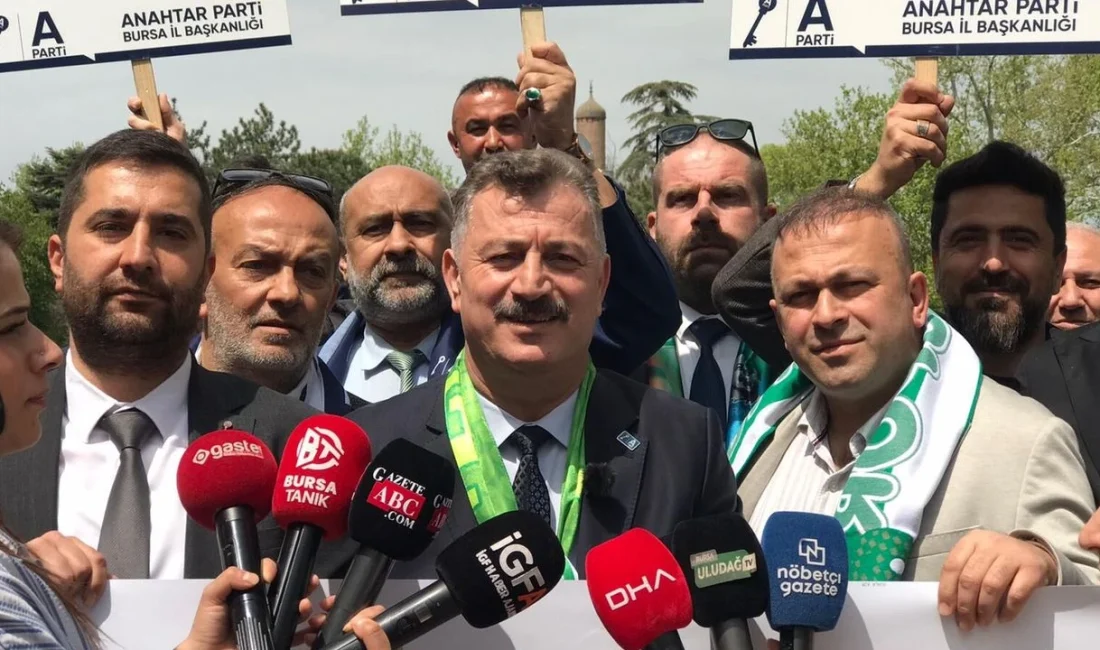 Anahtar Parti Bursa İl Başkanı Fikret Aslan, Resmi Gazete’de yayımlanan