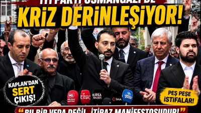 İYİ Parti Osmangazi’de peş peşe gelen istifaların ardından geçmiş dönem