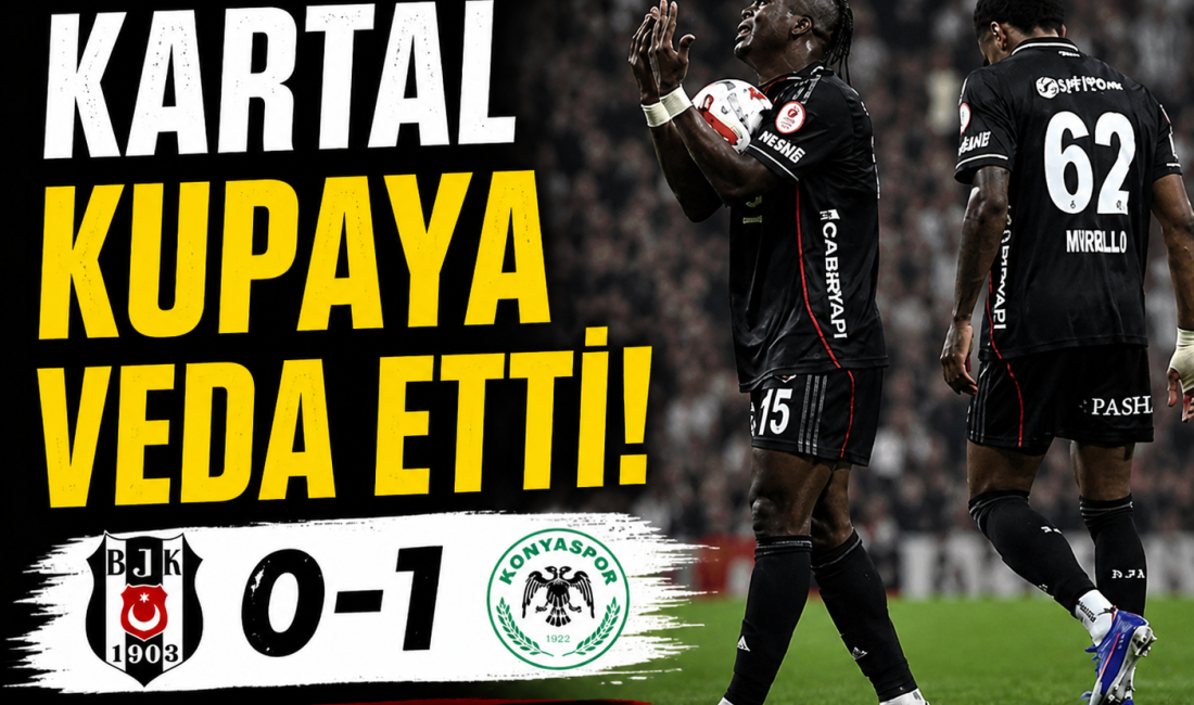 Ziraat Türkiye Kupası yarı finalinde sahasında TÜMOSAN Konyaspor’u ağırlayan Beşiktaş,