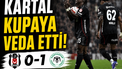 Ziraat Türkiye Kupası yarı finalinde sahasında TÜMOSAN Konyaspor’u ağırlayan Beşiktaş,