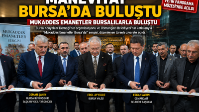 Bursa Konyalılar Derneği’nin organizasyonu ve Osmangazi Belediyesi’nin katkılarıyla hazırlanan “Mukaddes
