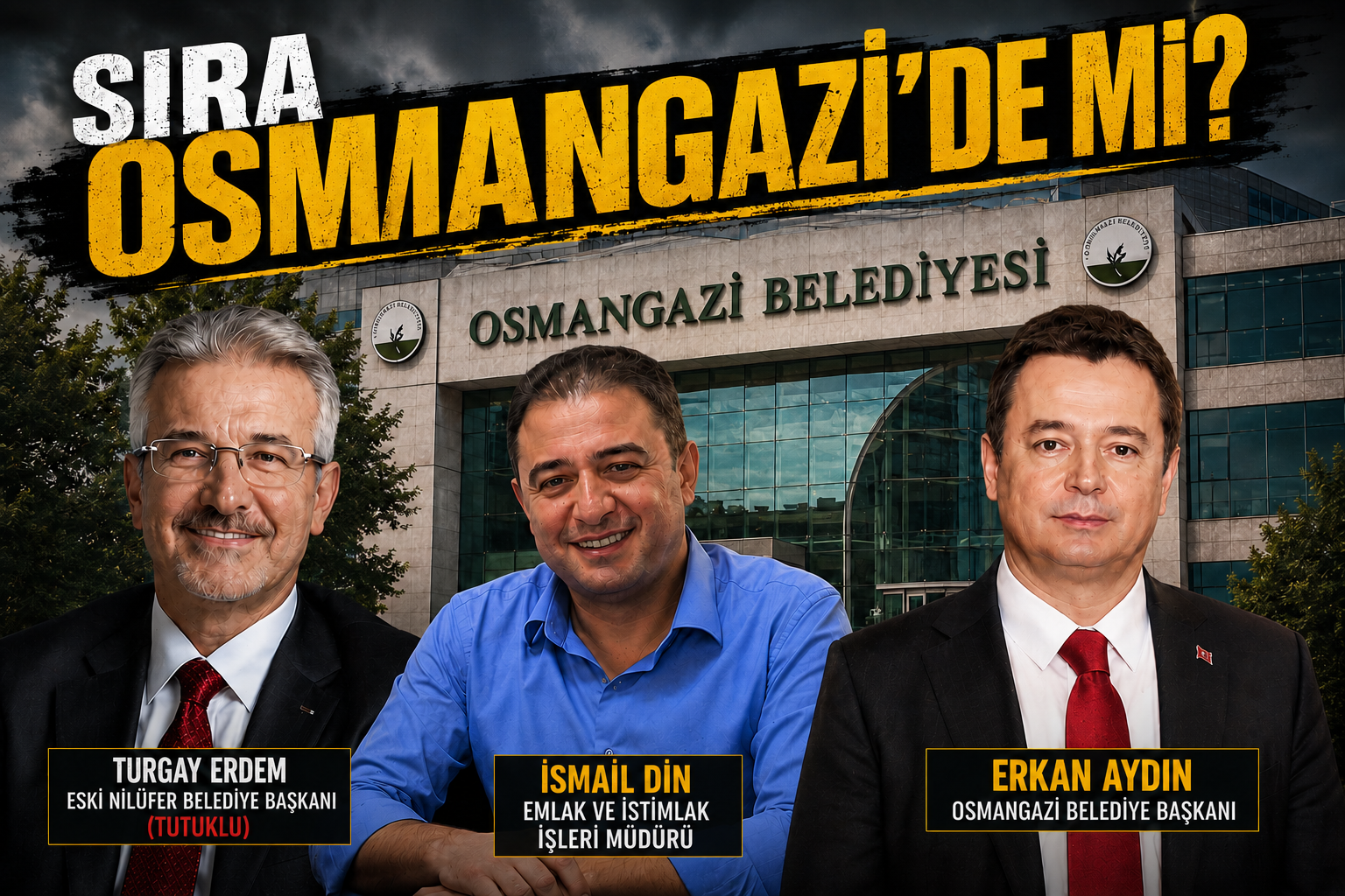 Nilüfer Belediyesi dönemine ilişkin yürütülen soruşturmanın ardından Bursa kulislerinde bu