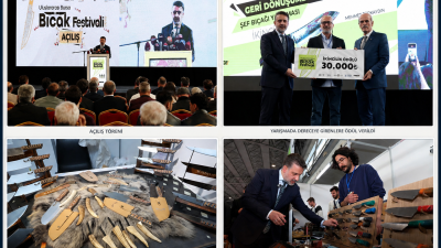Bursa’da düzenlenen Uluslararası Bıçak Festivali sona erdi. 700 yıllık zanaat,