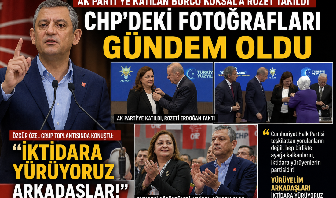 ÖZEL’DEN SERT ÇIKIŞ CHP Genel Başkanı Özgür Özel, grup toplantısında yaptığı konuşmada parti