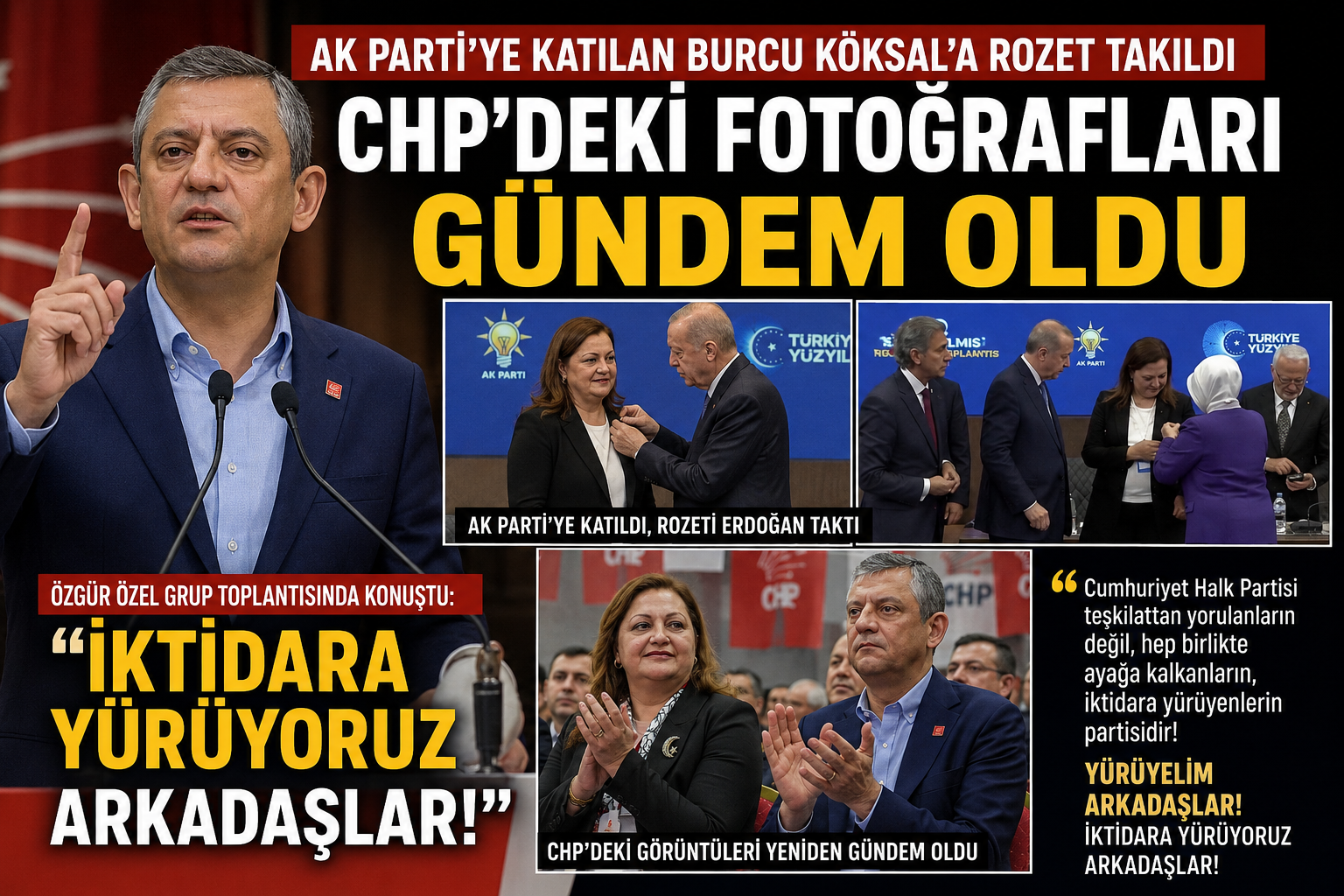 CHP Genel Başkanı Özgür Özel, grup toplantısında yaptığı konuşmada parti