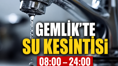 BUSKİ, Bursa’nın Gemlik ilçesinde yapılacak çalışmalar nedeniyle 3 mahallede saatler