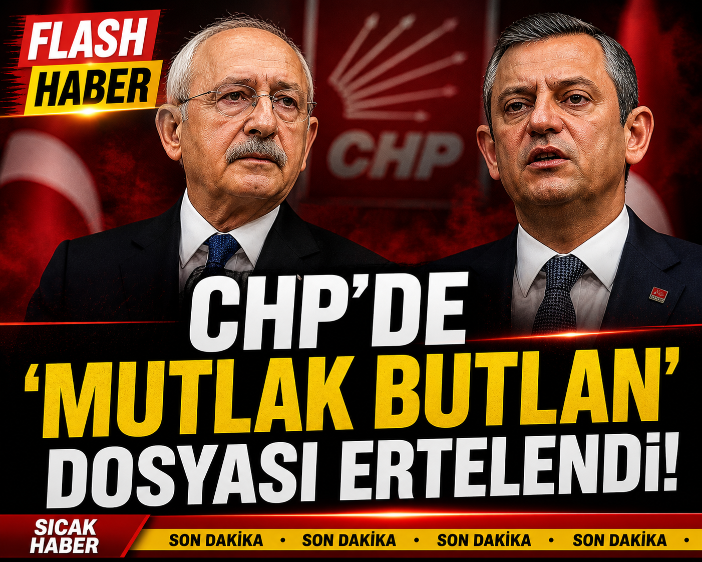 CHP’nin 38. Kurultayı’na ilişkin açılan davada beklenen karar ileri bir