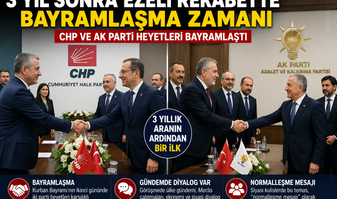 3 YIL SONRA BAYRAM MASASI Kurban Bayramı’nın ikinci gününde siyasette dikkat çeken bir gelişme yaşandı.