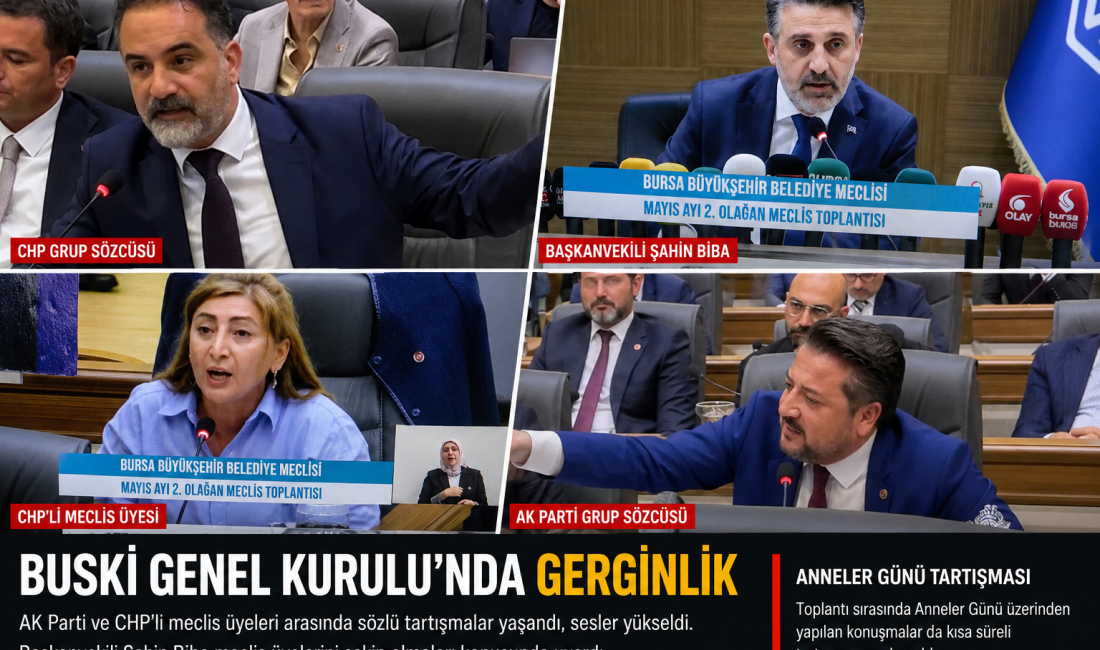 GERGİN OTURUM BUSKİ Olağan Genel Kurulu’nun ikinci oturumunda AK Parti ve CHP’li