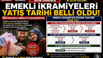 Milyonlarca emeklinin merakla beklediği Kurban Bayramı ikramiyesi ödeme takvimi açıklandı.