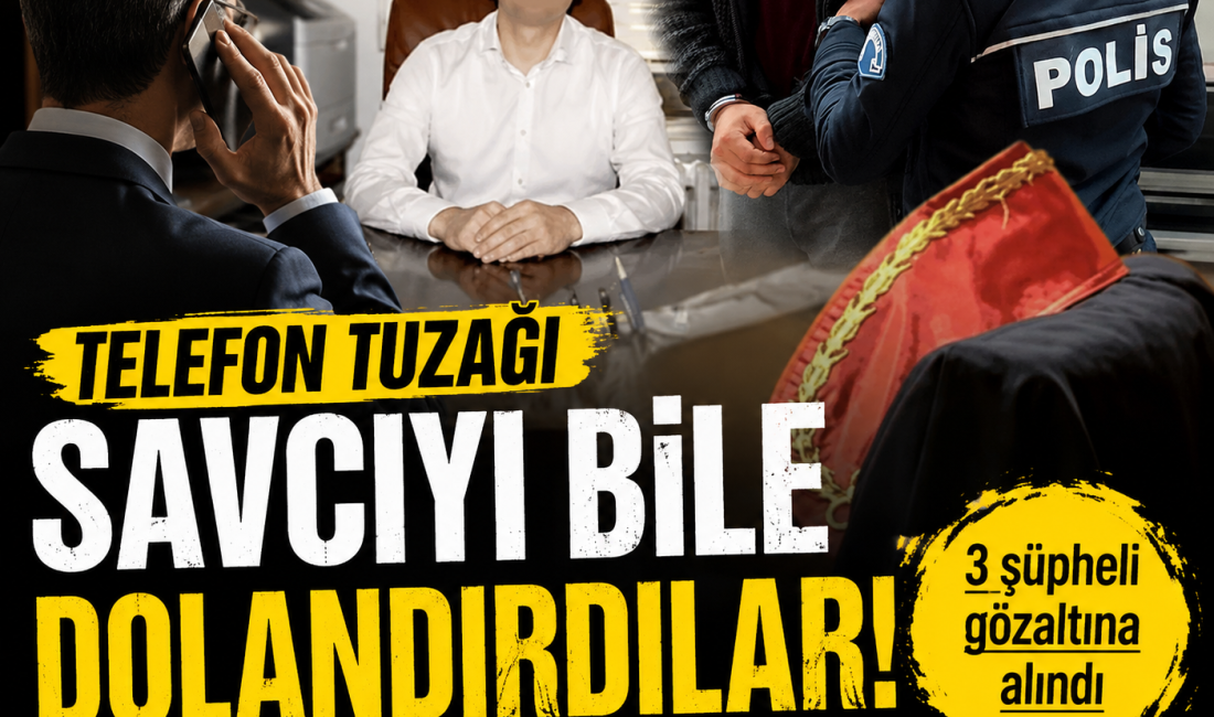 İstanbul’da görev yapan bir Cumhuriyet Savcısı, telefon dolandırıcılarının hedefi oldu.