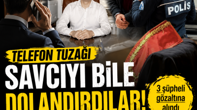 İstanbul’da görev yapan bir Cumhuriyet Savcısı, telefon dolandırıcılarının hedefi oldu.