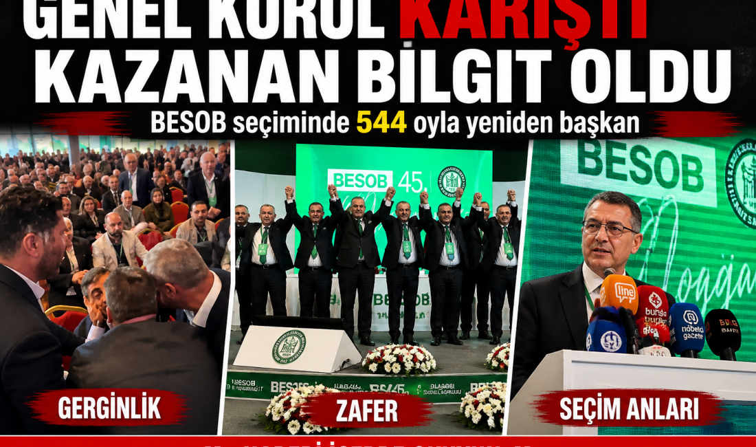 Bursa Esnaf ve Sanatkârlar Odaları Birliği seçimlerinde sandıklar açıldı. Mevcut