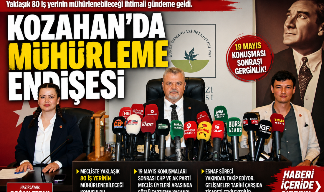Osmangazi Meclisi’nde görüşülen iddialar, tarihi çarşı esnafını tedirgin etti. Yaklaşık