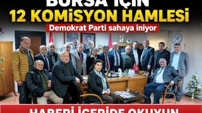 SPOT: Demokrat Parti Bursa İl Başkanı Ali Kamil Göral, kentin