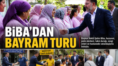 Bursa Büyükşehir Belediyesi Başkan Vekili Şahin Biba, bayram boyunca huzurevi,
