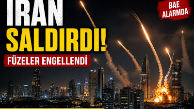 İran’dan Birleşik Arap Emirlikleri’ne atılan füzeler hava savunma sistemleri tarafından
