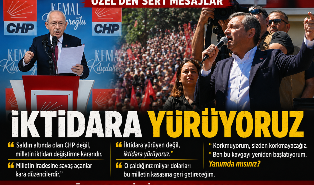 YOĞUN İLGİ CHP Genel Başkanı Özgür Özel'in Ankara Güvenpark'taki bayramlaşma programı öncesinde