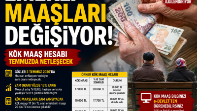 Yaklaşık 4 milyon emekliyi ilgilendiren kök maaş düzenlemesinde gözler temmuz