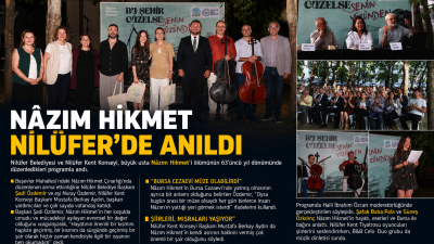 Nilüfer Belediyesi ve Nilüfer Kent Konseyi tarafından düzenlenen anma programında,