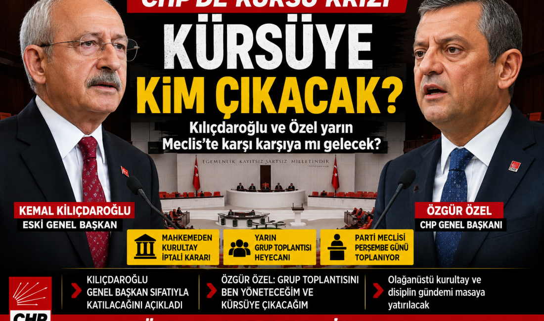 CHP'de mahkemenin kurultaya ilişkin kararının ardından yaşanan liderlik tartışması TBMM'ye